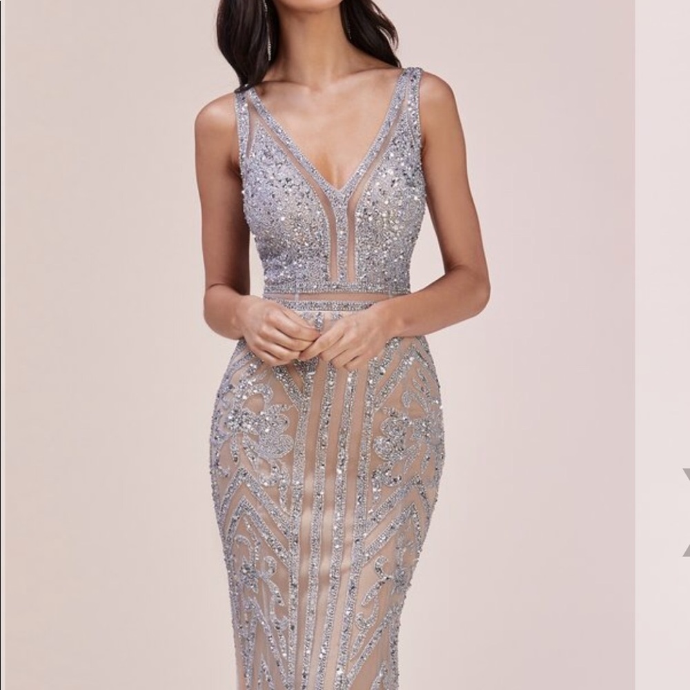 Andrea and Leo Sparkling Evening Gown